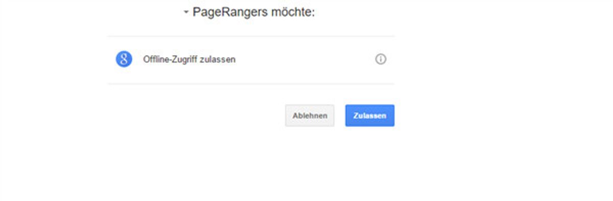 Verknüpfung bestätigen