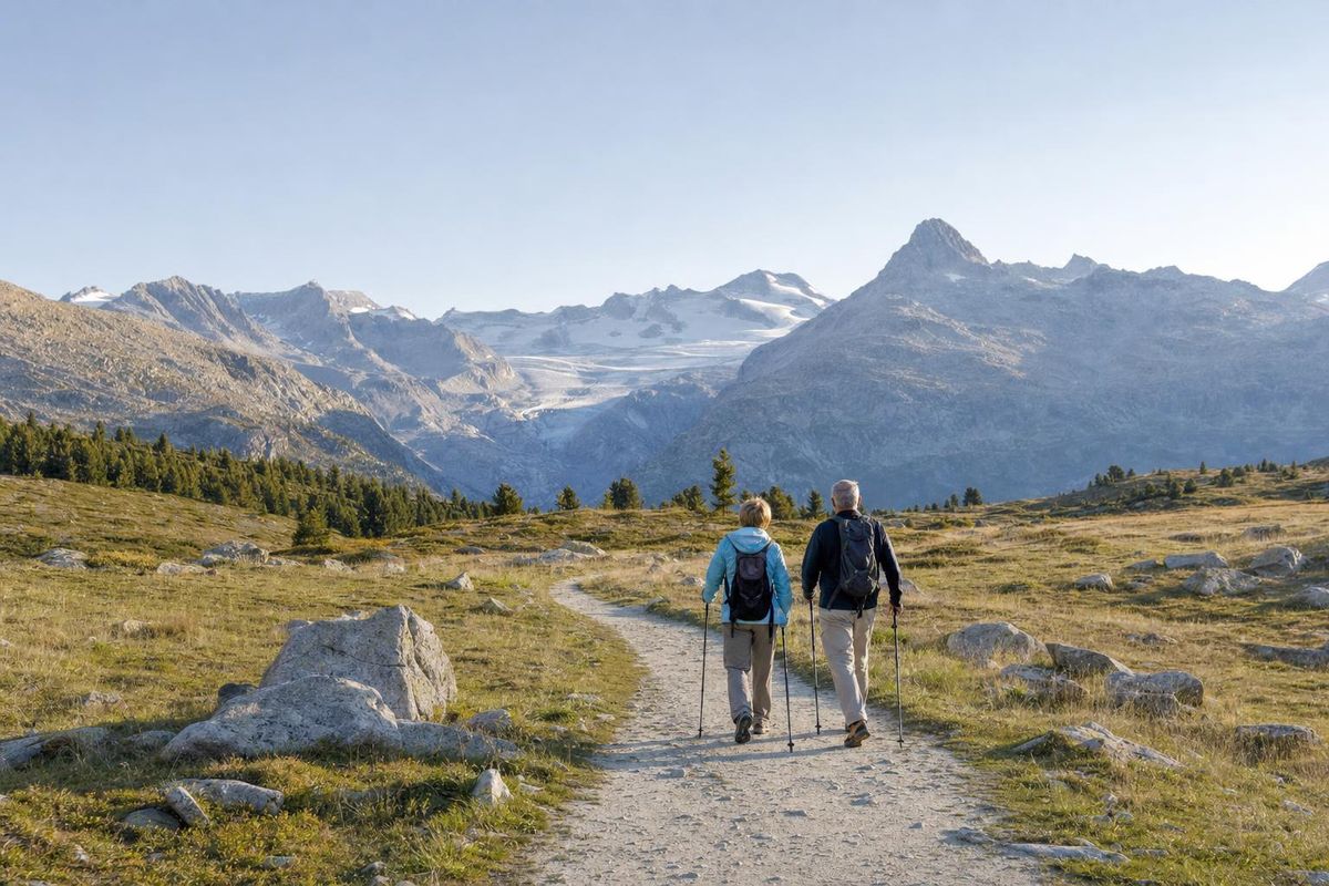 Wandern ab 50: Der Berg ist nicht das Problem — das Herz ist es