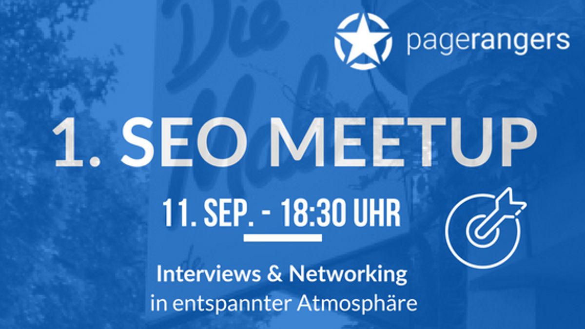 SEO MeetUp für alle SEO-Interessierten