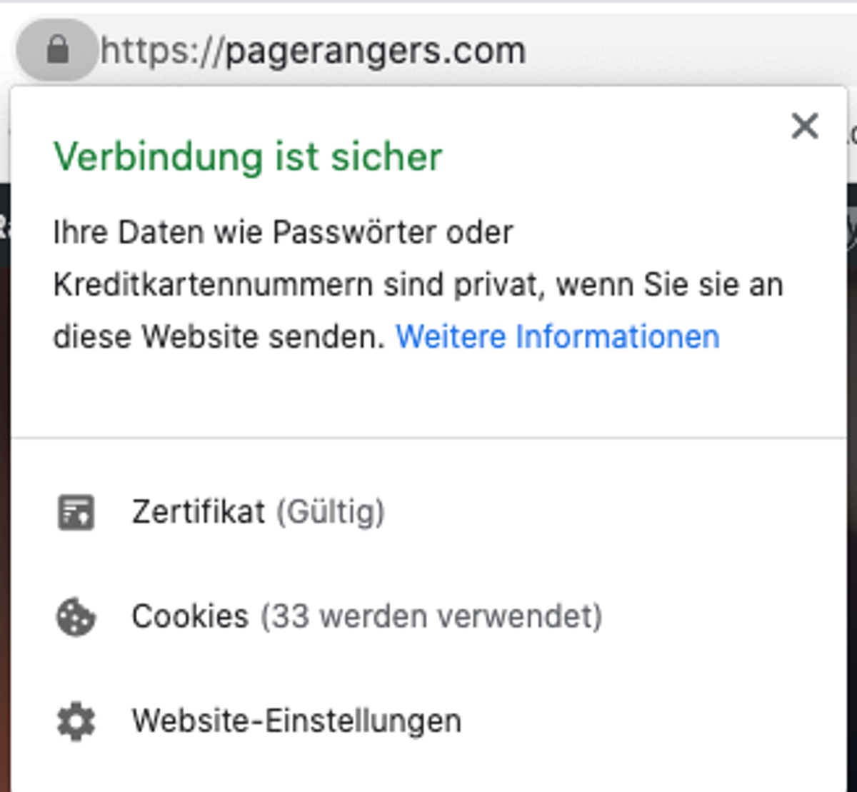 Sichere https Seite