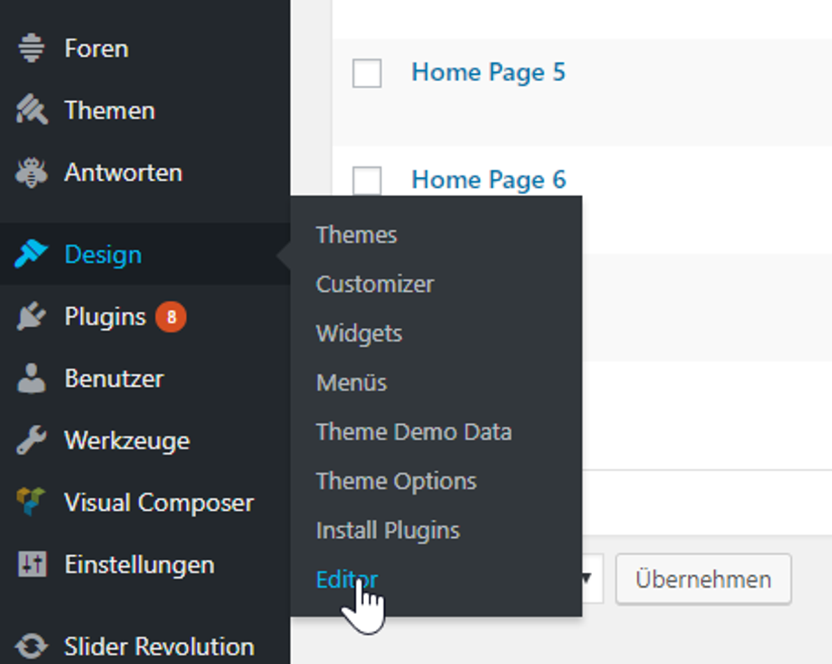 Wordpress Verifizierung Schritt 3