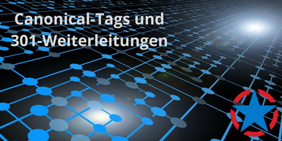 Canonical-Tags und 301-Weiterleitungen
