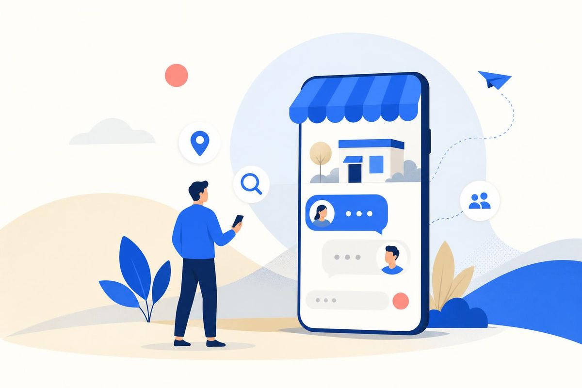 Google my Business testet Chat Funktion