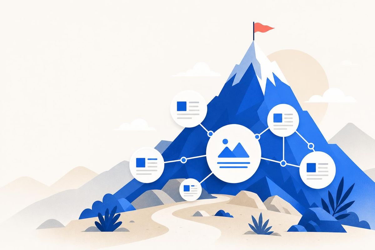 Mit Content Cluster auf die Spitze des Google Rankings