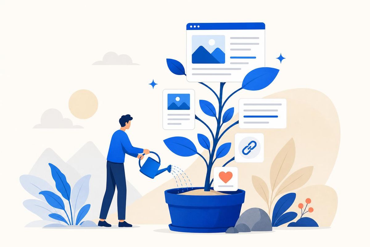 Contentpflege für den SEO Erfolg – jetzt im SEOSenf Podcast