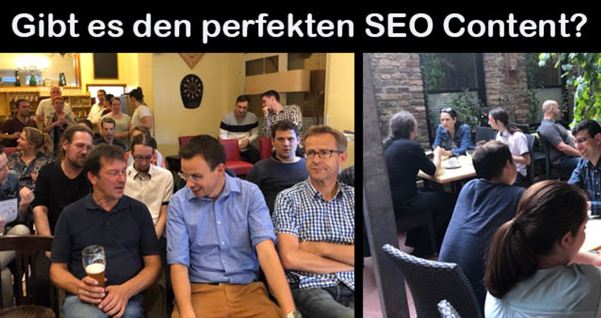Recap zum 1. SEO MeetUp in Köln