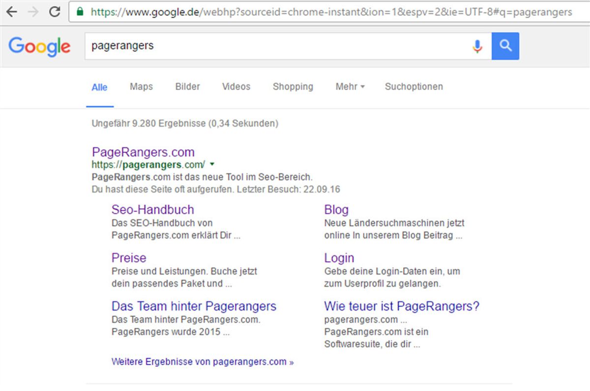 Ein weiteres Beispiel für die tiefe Verlinkung und ihren Nutzen