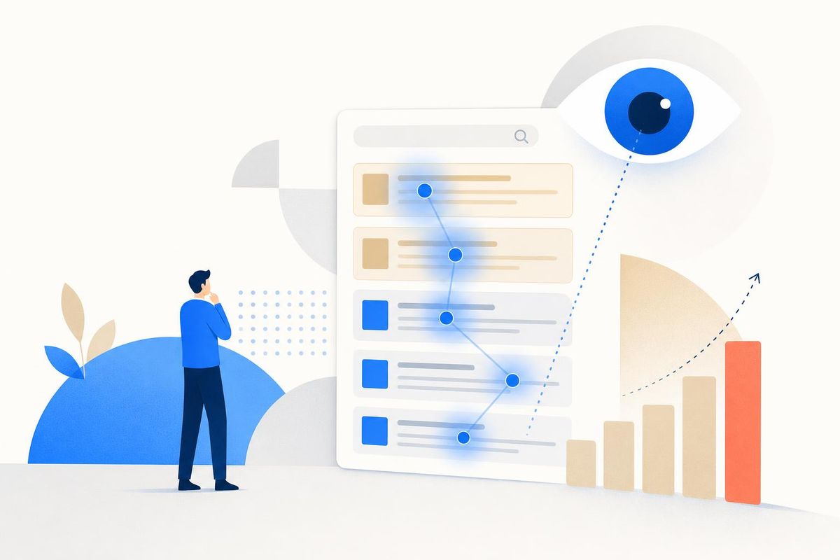 Neue Eye-Tracking-Studie über das Suchverhalten