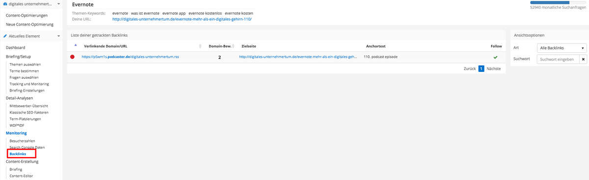 Backlinks