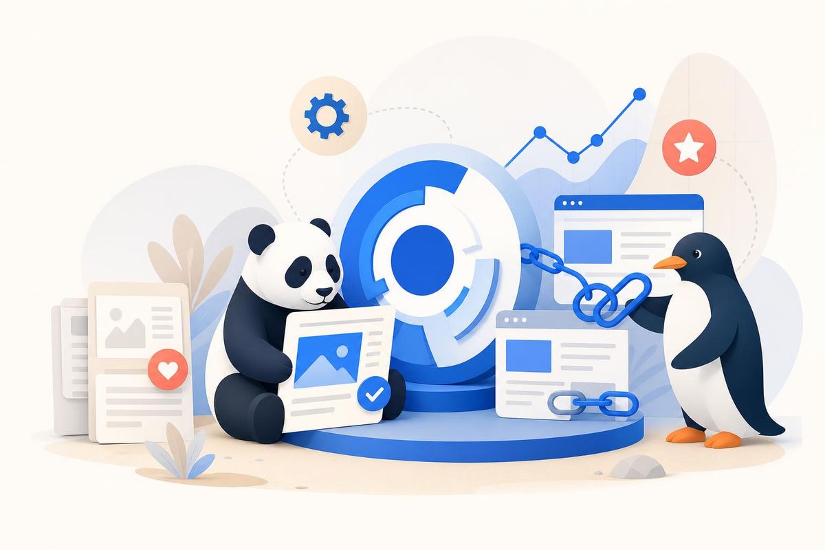 Google Core Algorithmus – Panda und Penguin jetzt Bestandteil