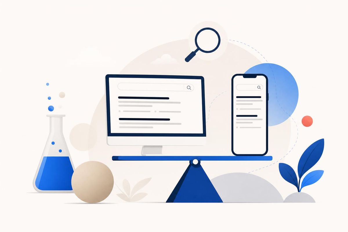 Desktop und Mobile werden angeglichen