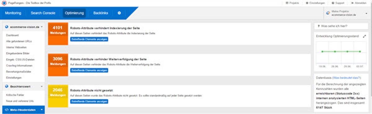 robots.txt PageRangers